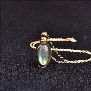 Natural elongated limestone moonstone crystal