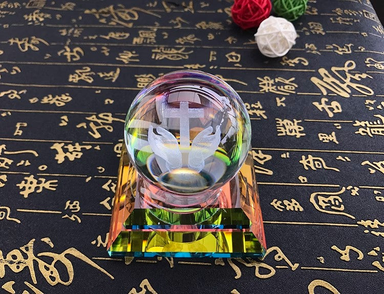 Crystal Cross car decoration