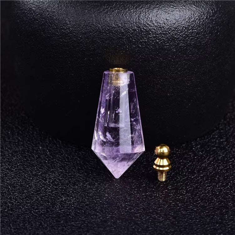 Natural Amethyst Spirit Pendulum Energy Pendant